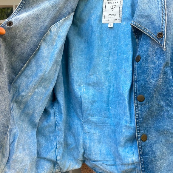 Guess blue denim jacket - Picture 3 of 5